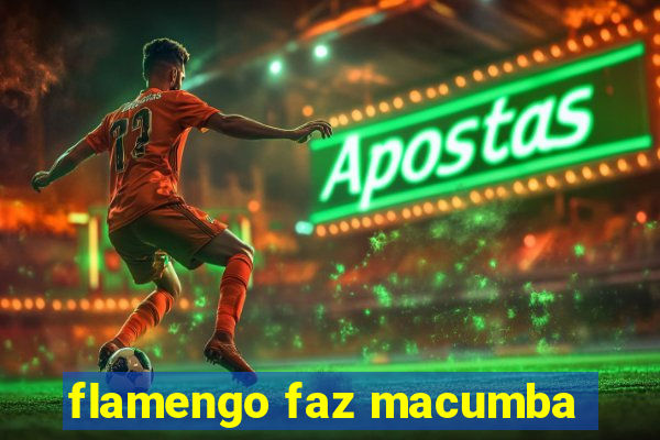 flamengo faz macumba