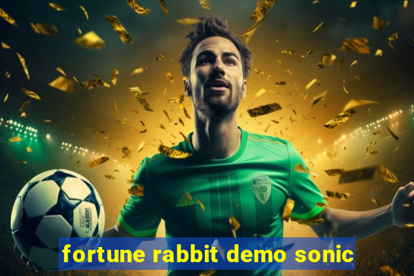 fortune rabbit demo sonic