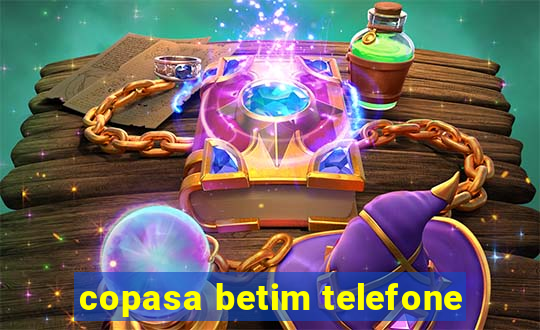 copasa betim telefone