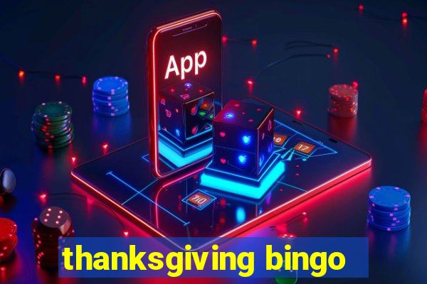 thanksgiving bingo