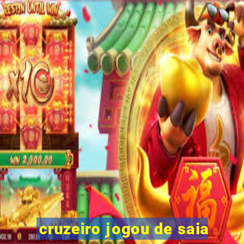 cruzeiro jogou de saia