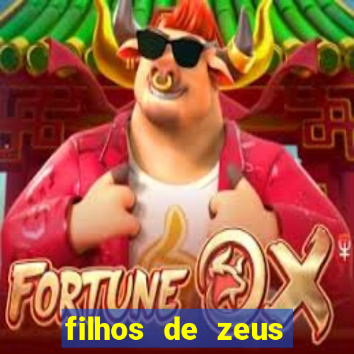 filhos de zeus mitologia grega