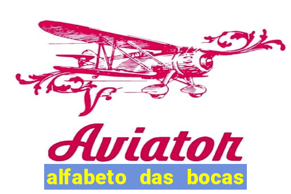 alfabeto das bocas para imprimir pdf