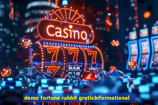 demo fortune rabbit gratisInformational