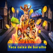 faca caixa de baralho