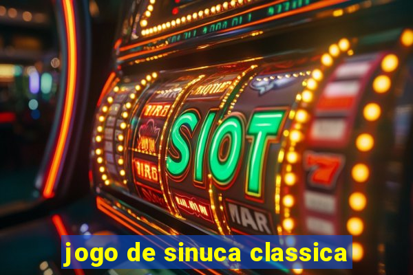 jogo de sinuca classica