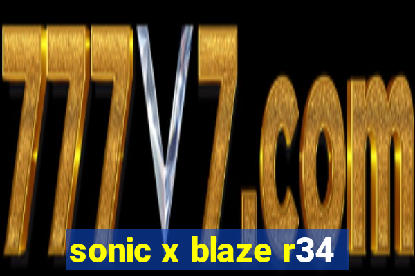 sonic x blaze r34