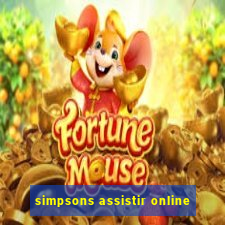 simpsons assistir online