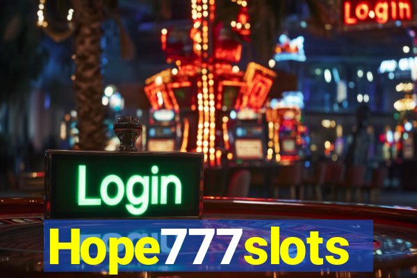 Hope777slots